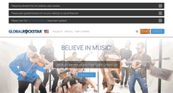 Desktop Screenshot of globalrockstar.com