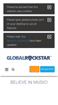 Mobile Screenshot of globalrockstar.com