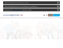 Tablet Screenshot of globalrockstar.com